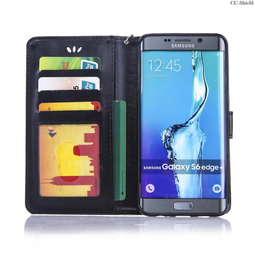 Чехол с откидной крышкой для Samsung Galaxy S6 Edge Plus G928 G928F кожаный чехол бабочкой S6Edge SM
