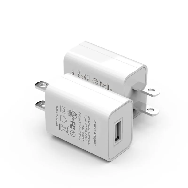 USB Зарядное устройство для быстрой зарядки 5V 1A/5В 2A Американский Стандартный разъем для IPhone samsung huawei Xiaomi USB телефон Зарядное устройство Мощность адаптер