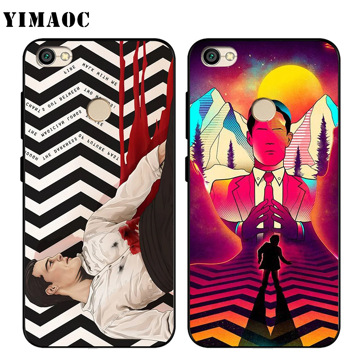 Силиконовый чехол YIMAOC Twin Peaks Fire Walk with Me для Xiaomi Redmi Note 4 4x 4a 5 5a 6 8 Pro Prime Plus | Мобильные