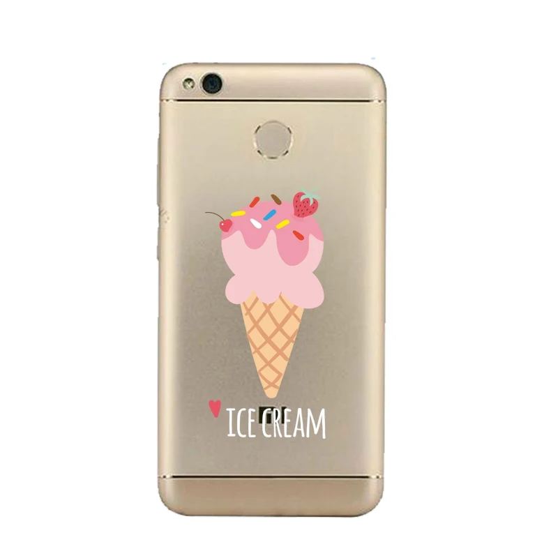 Lemon Soft Clear TPU Phone Case For xiaomi redmi 4x 4a note5a note4x 5s mi6 note3 Flamingo Orange Printed Cover Free Shipping | Мобильные