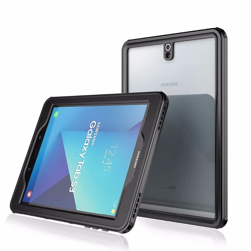 Водонепроницаемый чехол для Samsung Galaxy Tab S3 со встроенным Полноразмерным экраном