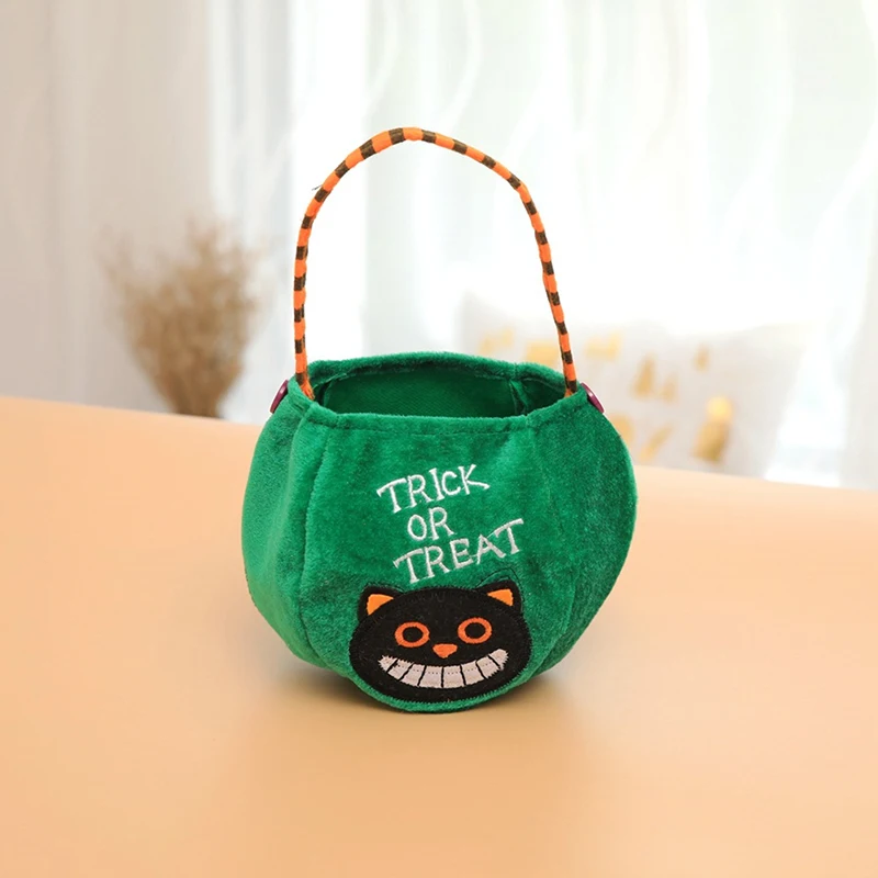 Товары для Хэллоуина 2018 Новый Хэллоуин Тыква бу трюк или лечения портативный