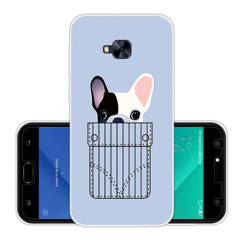 Силиконовый ТПУ чехол для телефона Asus Zenfone 4 Selfie ZD553KL роскошные чехлы DIY прозрачный