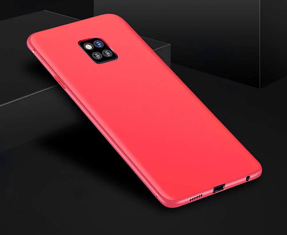 Чехол для huawei mate 20 Pro, мягкий силиконовый чехол, Ультратонкий матовый защитный бампер, чехол для huawei mate 20 mate 20 Pro, чехол