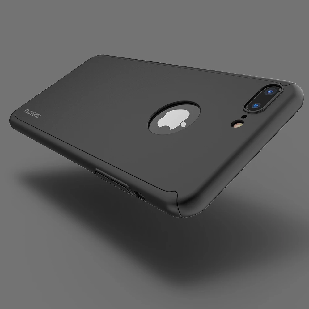 Floveme чехол для iPhone 6S 7 Plus 5 5S полный защитный 360 градусов задняя крышка 6 6s