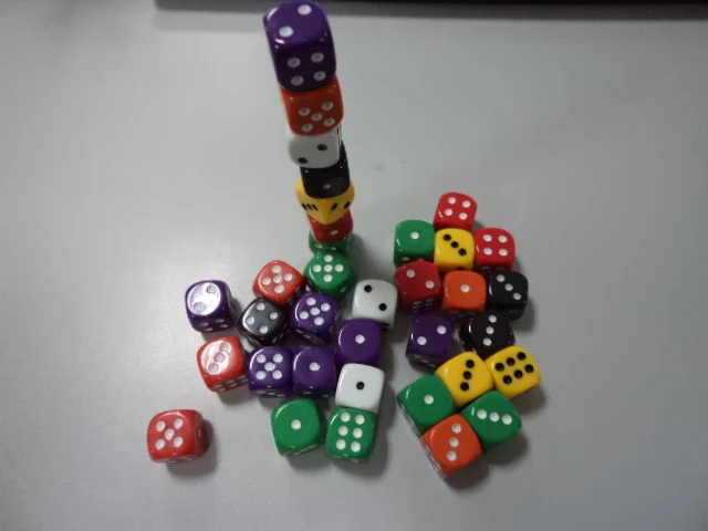 16 мм филе цветные игральные кости игрушечные аксессуары подарки мебель