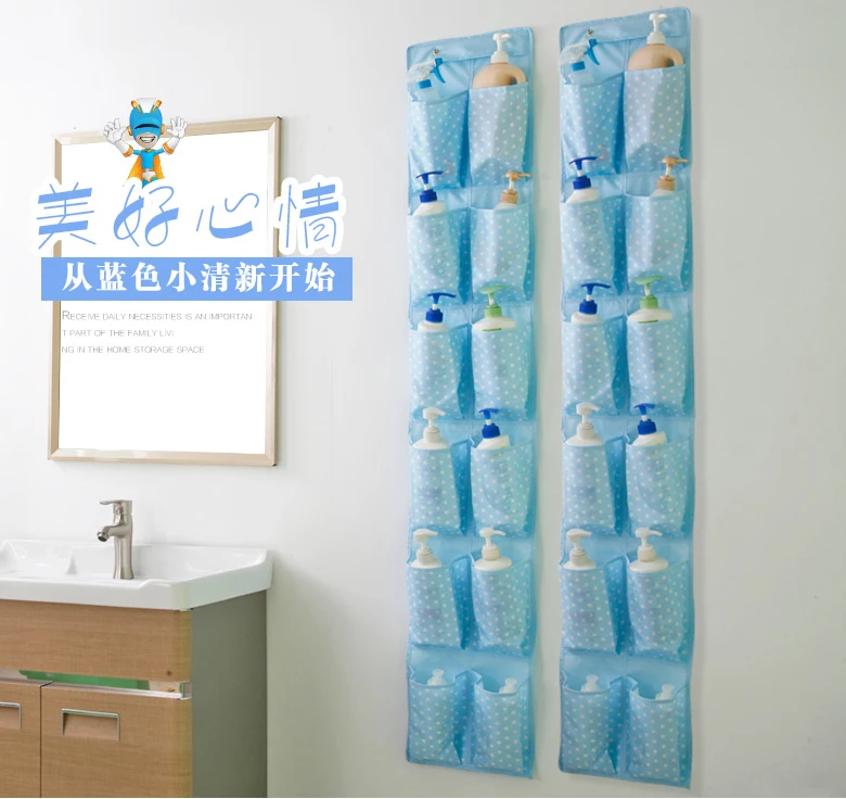 Черный 12 карманный Органайзер через дверь органайзер для обуви стеллаж хранения