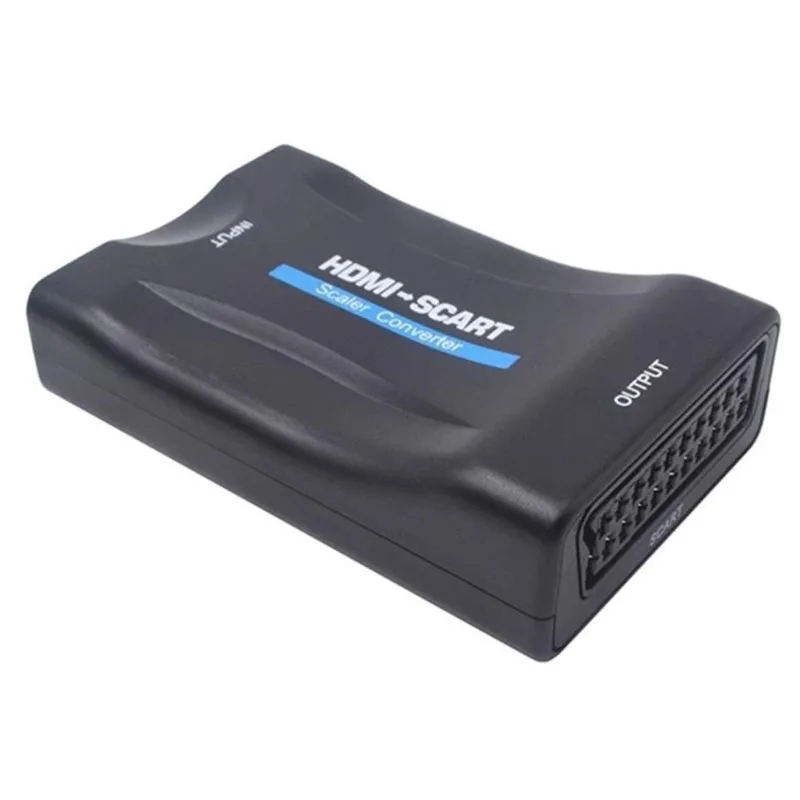 HDMI к SCART конвертер для DVD ТВ ноутбук компьютер высокой четкости плеер P3 P4 Xbox