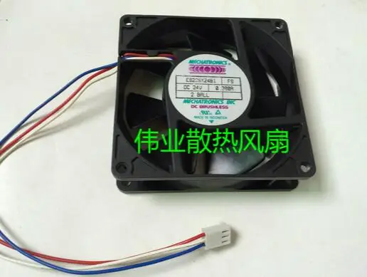 90*90*25 E9225X24B1 FS DC24V 0.300A 9 см трехстрочный преобразователь частоты охлаждающий