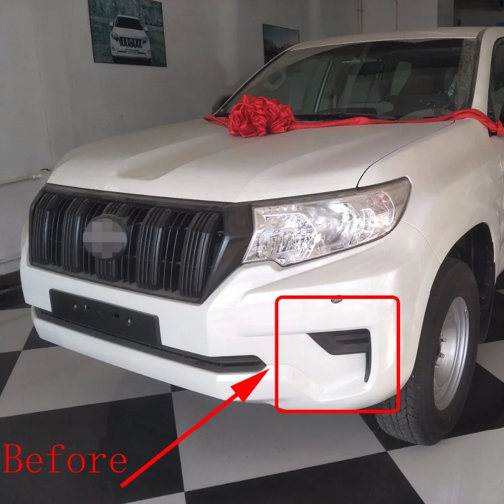 Для Toyota Land Cruiser Prado FJ150 2018 2019 светодиодсветодиодный Противотуманные фары для