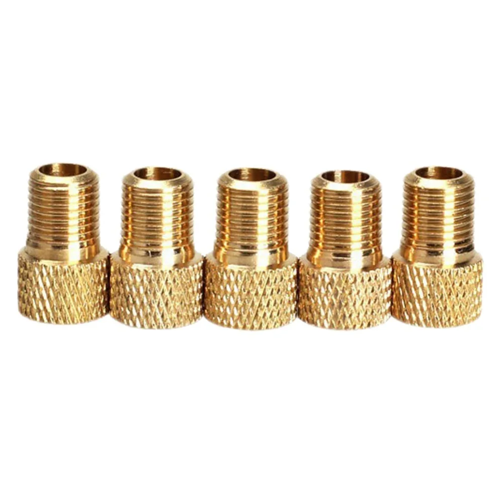 5pcs1Set адаптер клапана велосипеда воздушный насос преобразователь Преста к Schrader MTB