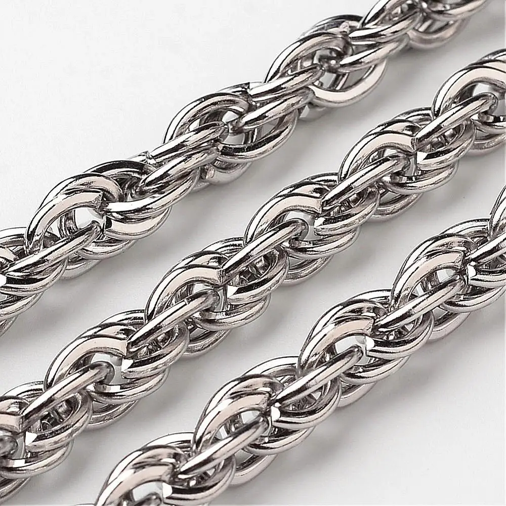 316 веревочные цепи из нержавеющей стали цвет 6 мм 10 м/лот|steel rope|lot lot10m chain |