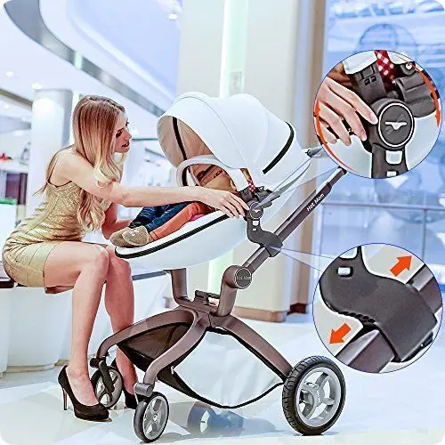 Hot Mom 2 в 1,Детская коляска Hot Mom 2 в 1, аналог коляски Mima xari, детская коляска с бесплатной доставкой