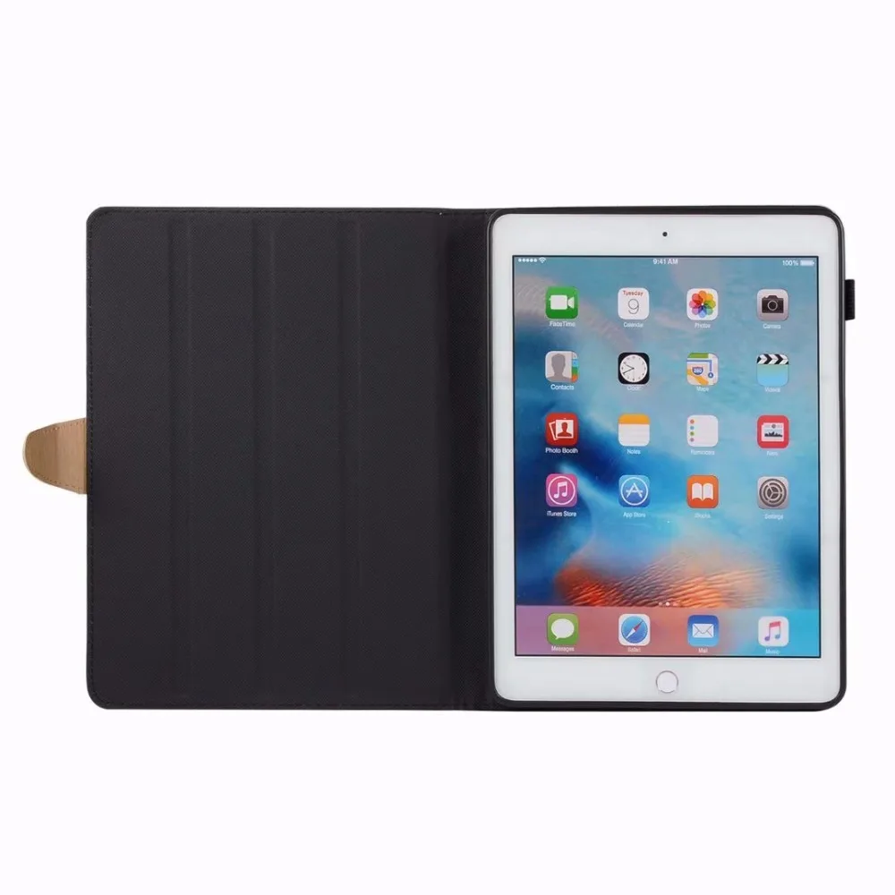 Умный чехол для нового iPad 9,7 модель A1822 A1893 защитный чехол s Кожа PU чехол для планшета+ ручка