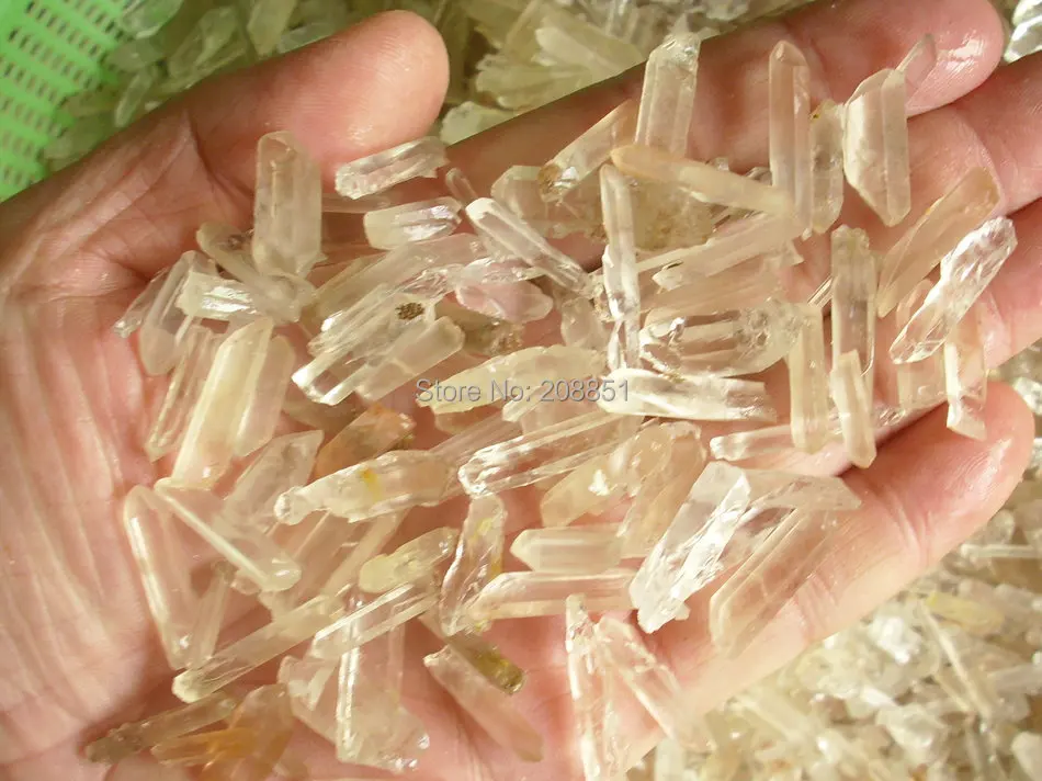 1 кг 2.2LB необработанные природные Малый CLEAR, КВАРЦЕВЫЙ БАЛЛОВ, crystal Семена
