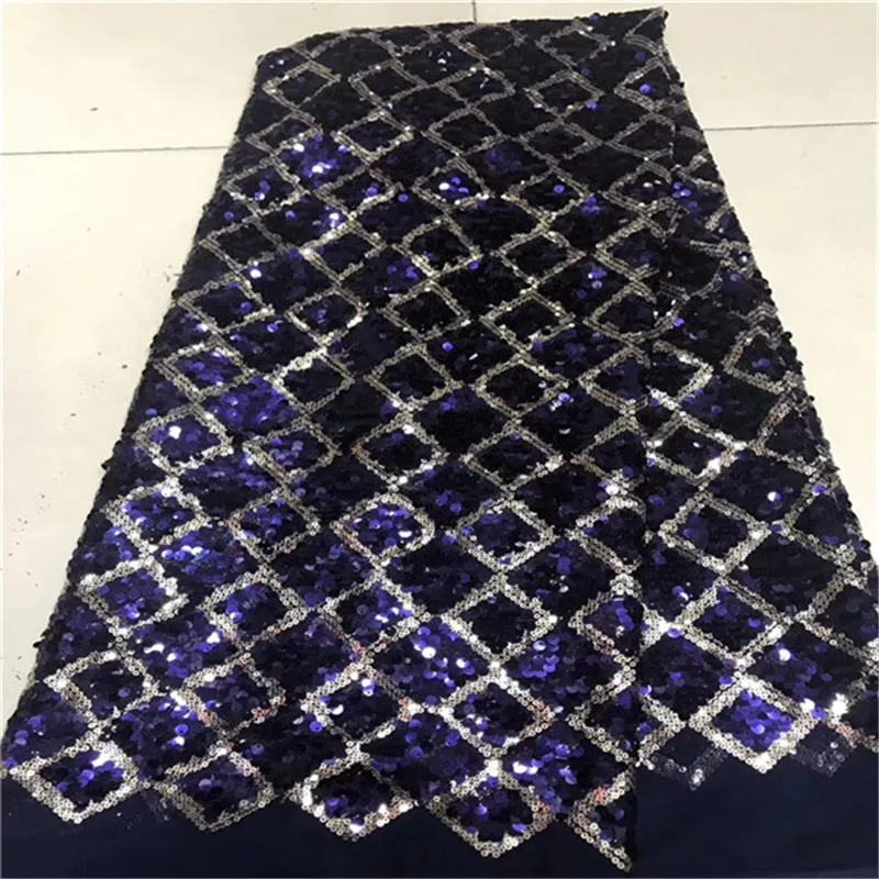 2019 новейший африканский тюль кружевной ткани высокого качества 3D блесток для