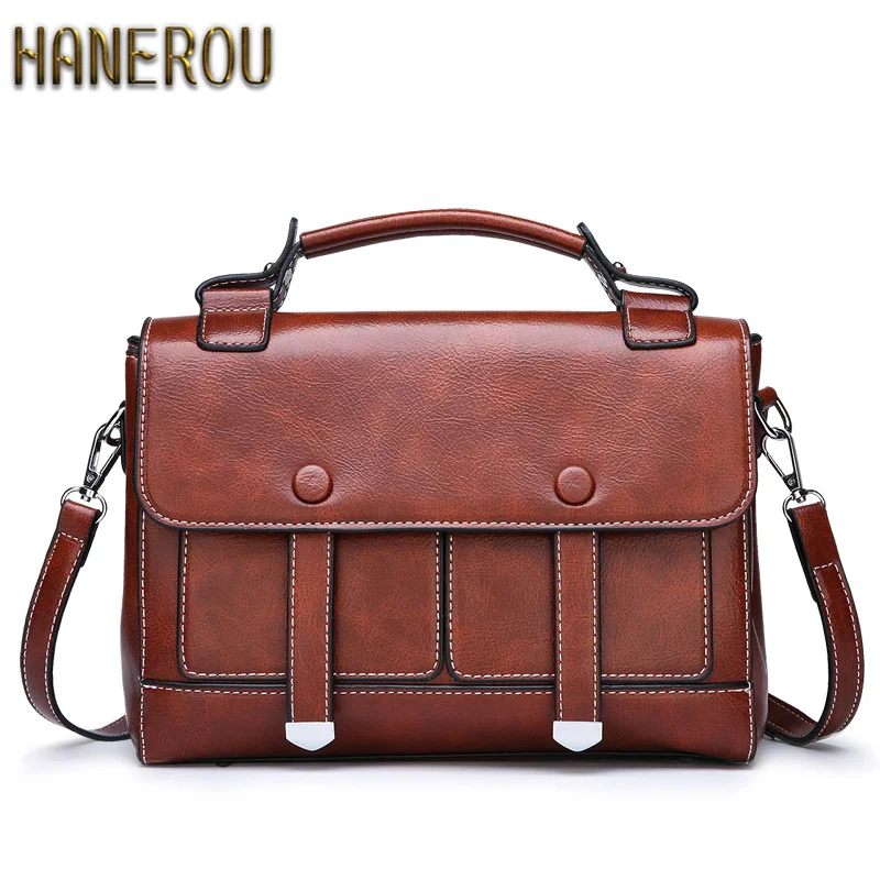 Women Brand Handbags 2019 Bags Designer Fashion PU Leather Shoulder Bag Big ladies Hand Vintage Tote Sac | Багаж и сумки