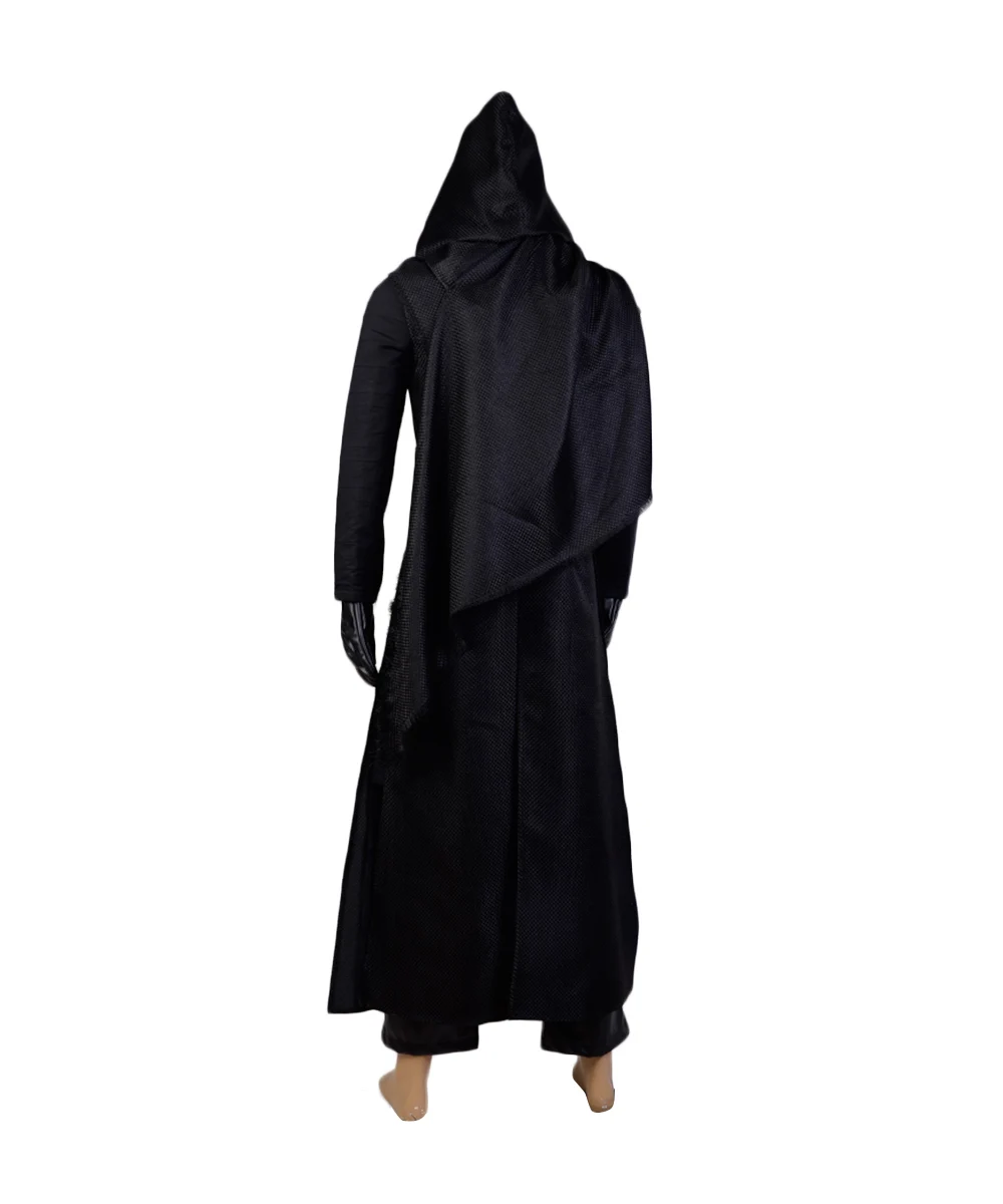 Женский костюм для косплея Sith Kylo Ren Черный Полный комплект униформы Хэллоуина