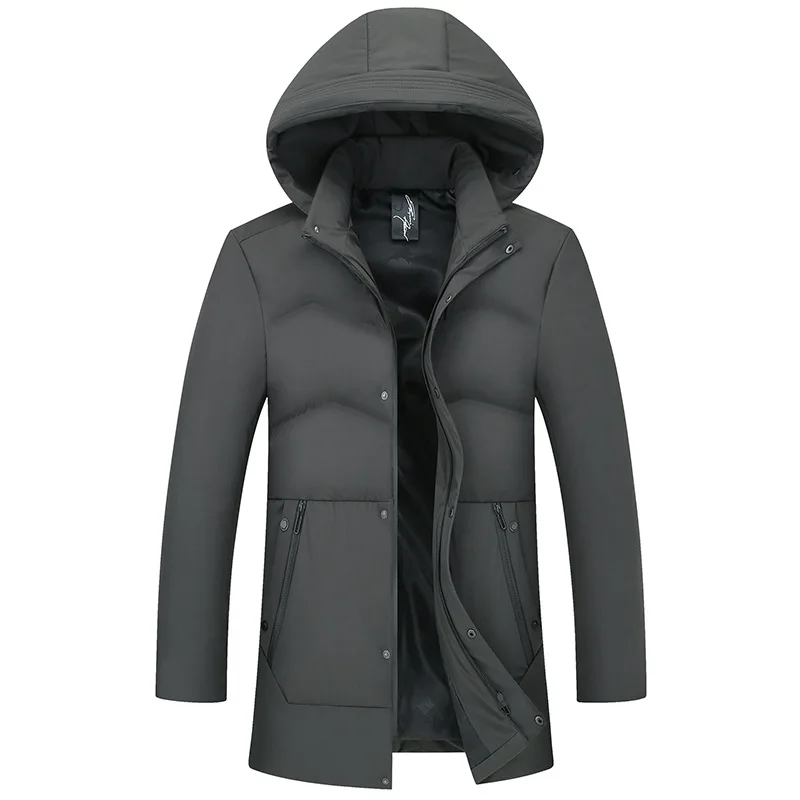 2018 Новинка Зима длинный капюшон Chaquetones Hombre Invierno|Мужские парки| |
