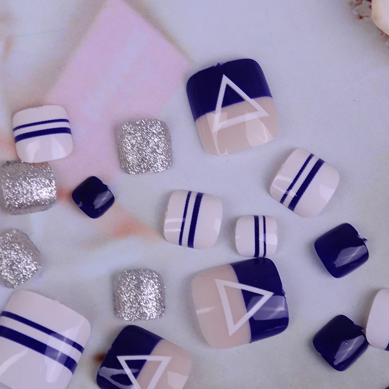 24 шт Черный твердый черный Серебряный Блестящий геометрический Овальный