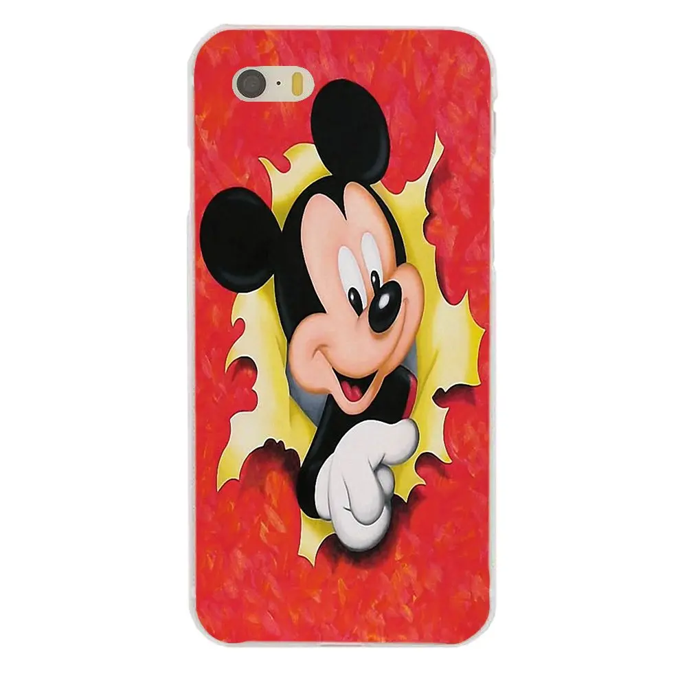 В продаже для Huawei Mate 7 8 9 10 P7 P8 P9 P10 P20 Lite Plus Pro GR5 P Smart 2017 Bad Mick Mouse On Wood