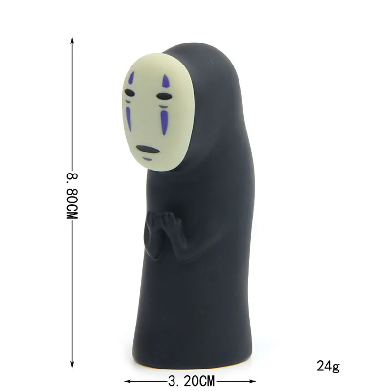 Виниловая экшн Фигурка Человек без лица в стиле аниме 8 см|figurines toys|miyazaki hayaostudio ghibli