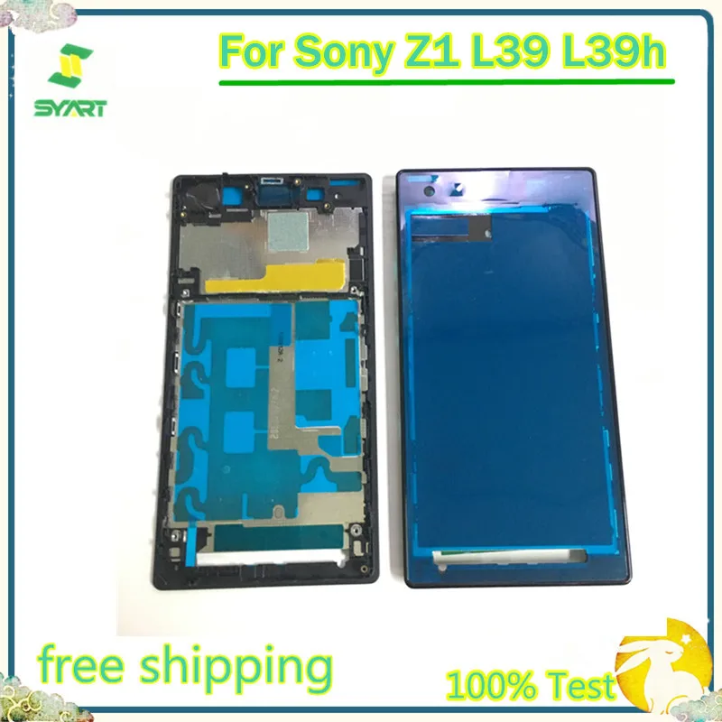 

Front Frame Middle Frame Mid Plate Housing Bezel For Sony Xperia Z1 L39 L39h