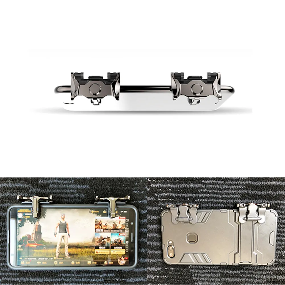 1 пара металлических игровых триггеров рукоятка кнопки огня для контроллера