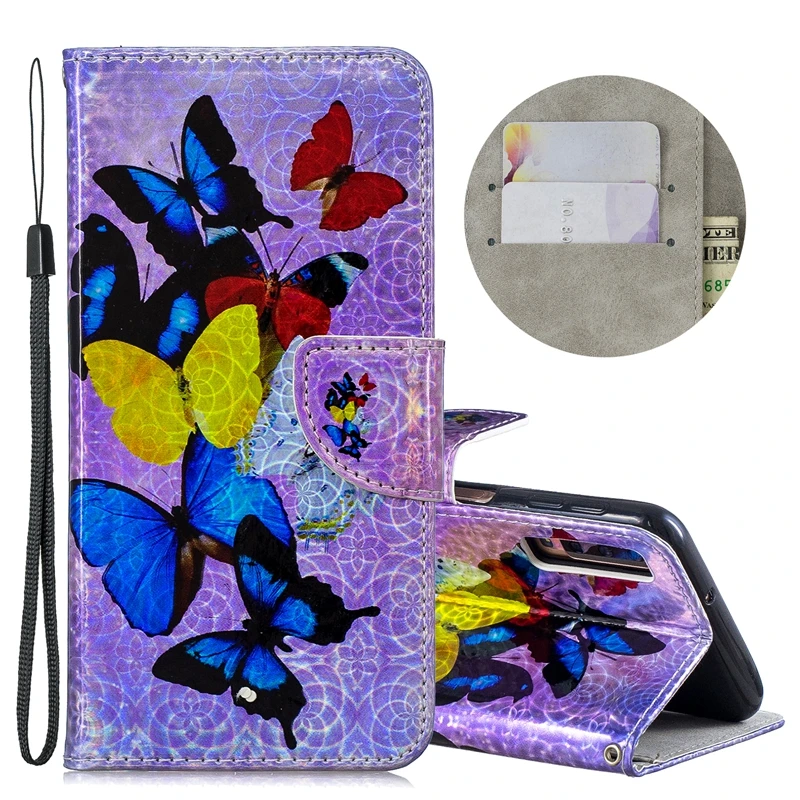 Роскошный чехол-портмоне из Galaxy A7 Крышка для Coque samsung A70 кожаный чехол для samsung Galaxy A10 A20 A30 A40 A50 A70 M10 чехол