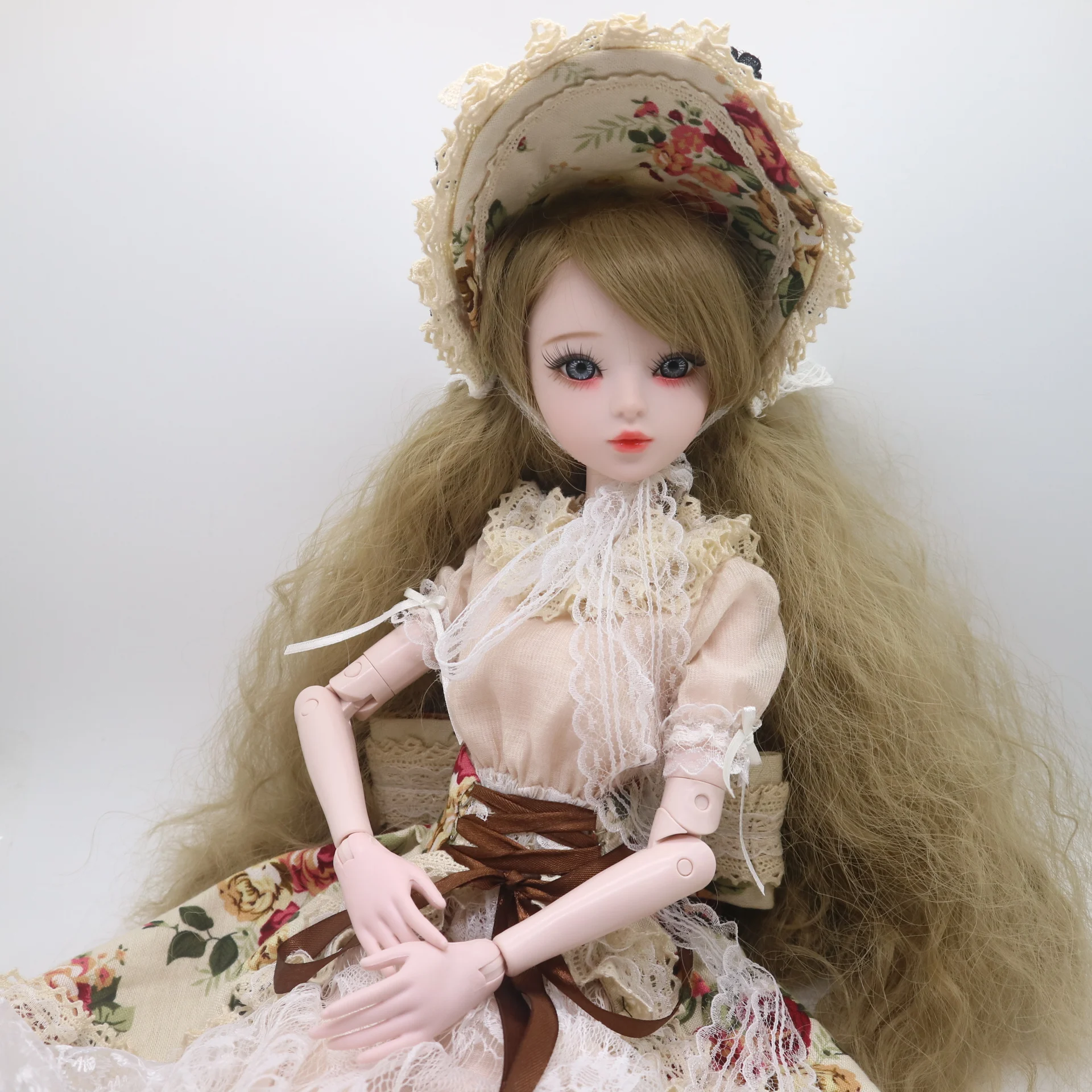 Модный стиль кукла 1/3 BJD 56 см Женский Пластиковый совместный подвижный включает в