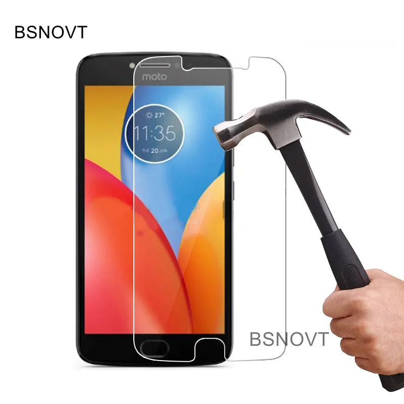 2 шт. Защитное стекло для телефона Motorola Moto E4 закаленное XT1762 XT1772 пленка|screen protector