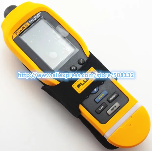 Fluke 805 Виброметр механическое устранение проблем и техническое обслуживание F805!!