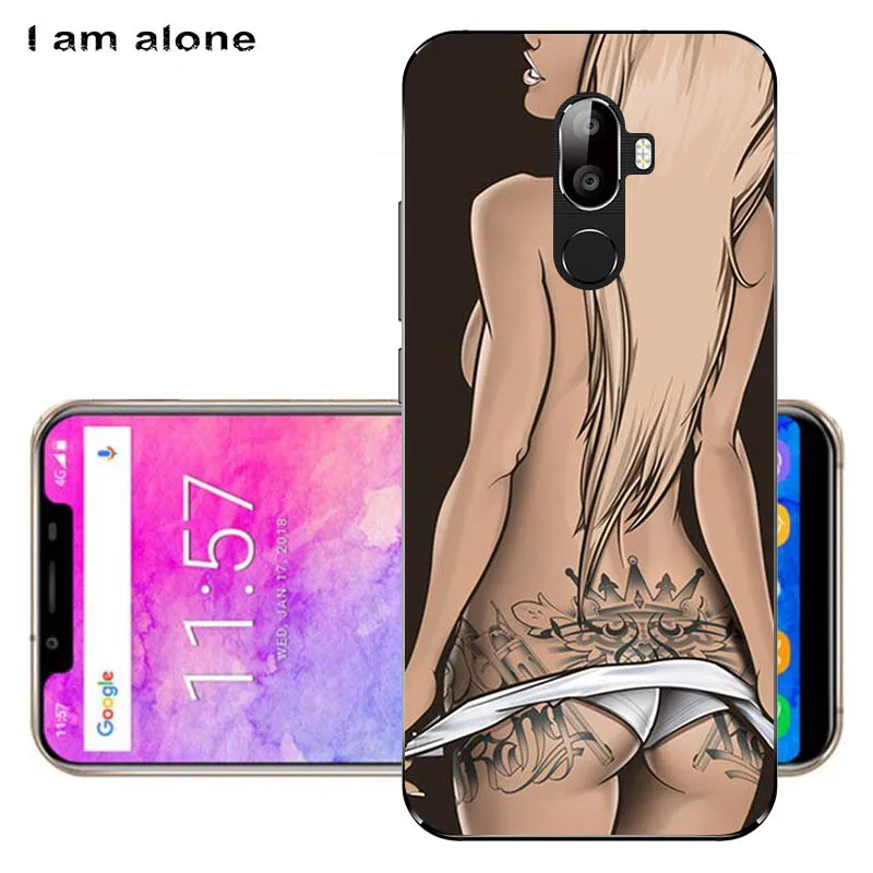 Чехлы для телефонов I am alone для Oukitel U18, 5,85 дюйма, ТПУ, милые Модные Цветные Чехлы для мобильных телефонов Oukitel U18 - Цвет: Solf TPU B1