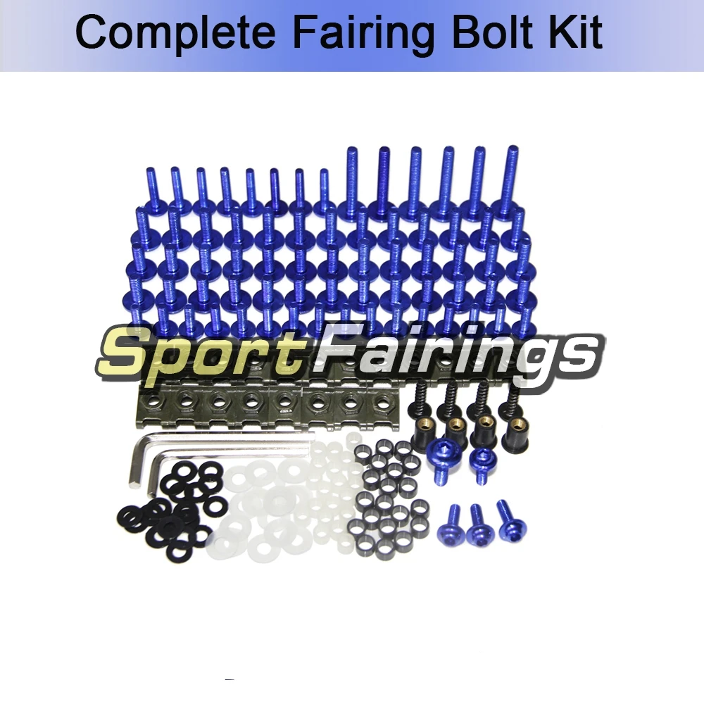 

Complete Screws for Honda CBR600F4 1999 2000 Motorcycle Covers Nuts Sportbike CBR600F4 99 00 Bolts Aluminum