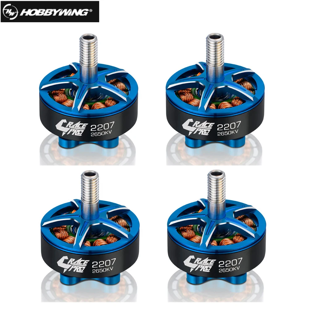 4 шт./лот Hobbywing XRotor гоночный Pro 2207 2650KV 2450KV 1750KV для FPV RC Дрон вертолет|Детали и