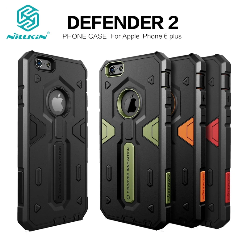 Чехол для Apple iPhone 6 6s, чехол Nillkin Defender, ударопрочный гибридный жесткий защитный чехол для iPhone XS Max XR 7 Plus, чехлы для телефонов