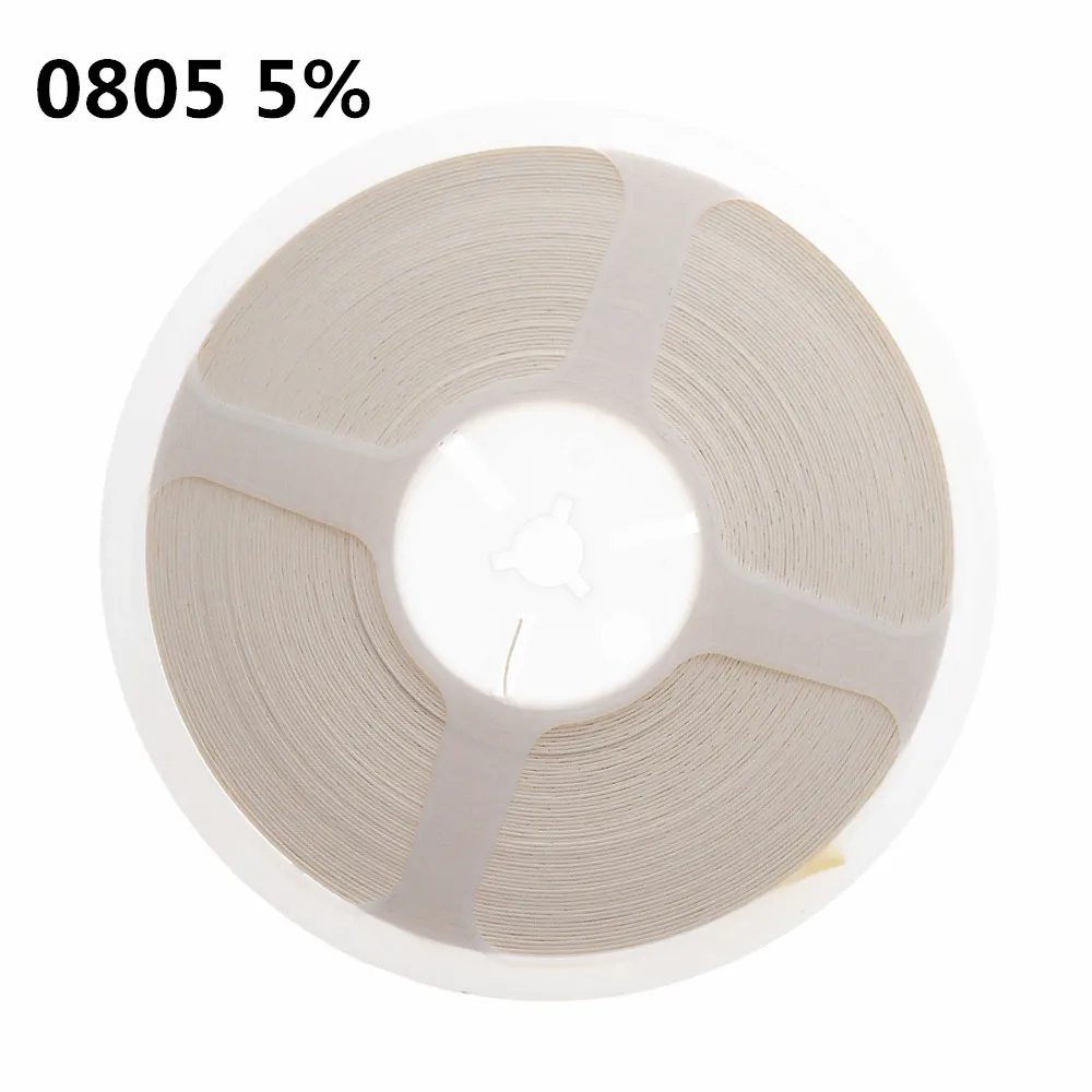 5000 шт./лот 0805 5% SMD резистор 0.01R 0.091R 0.1R 0.91R 0R 1R 10M Резистор в катушке Чип фиксированный