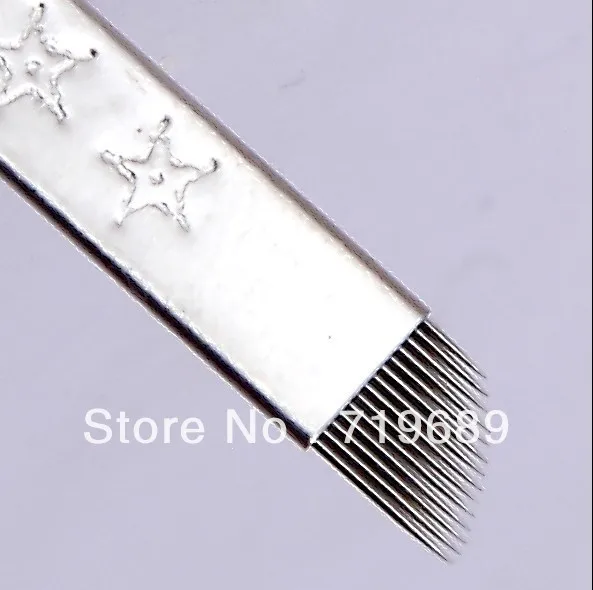 200pcs embroidery blade  Disposable tattoo needle for 3d handmade manual tattoo Free Shipping