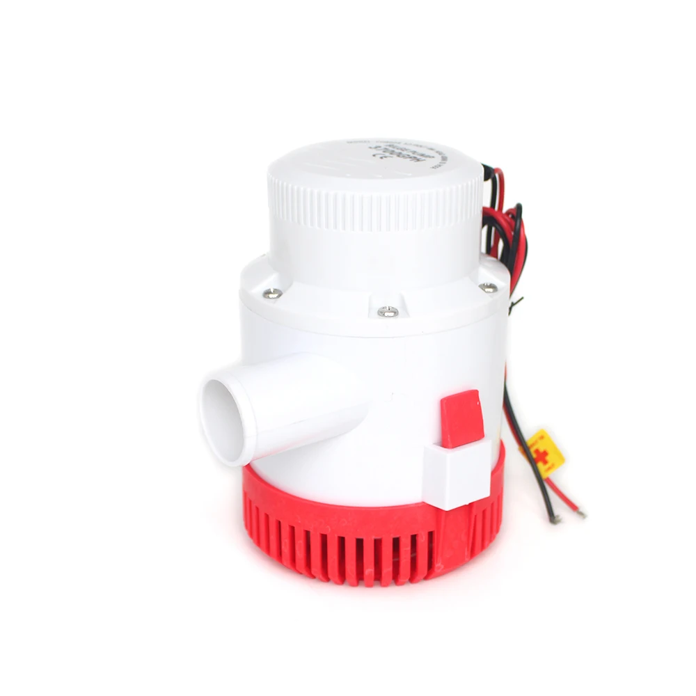 Большой поток dc 12v 24 v bilge pump 3700GPH Электрический водяной насос для лодок аксессуары