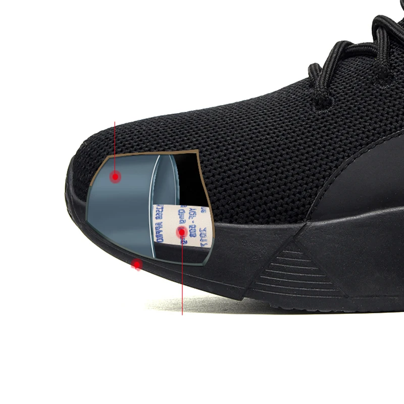 Мужская обувь для работы защитные ботинки со стальным мысом с защитой от