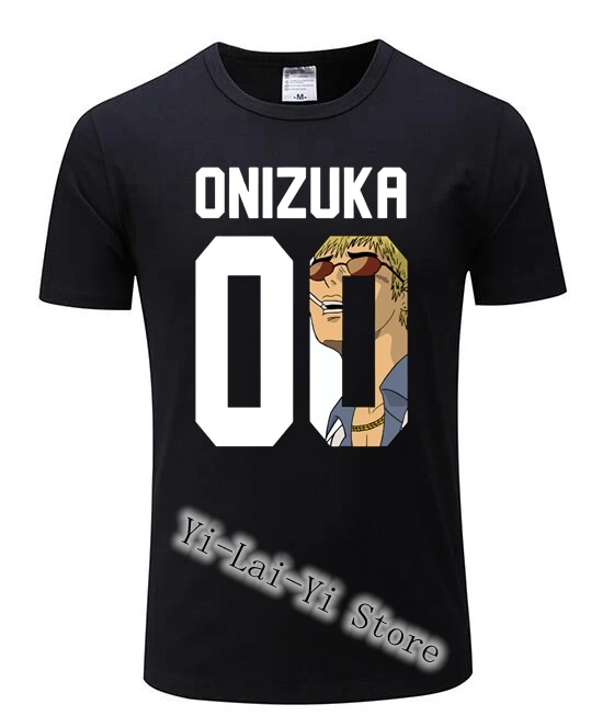 Потрясающая Футболка для мальчика Teacher Onizuka 00 GTO футболка с круглым вырезом 3D