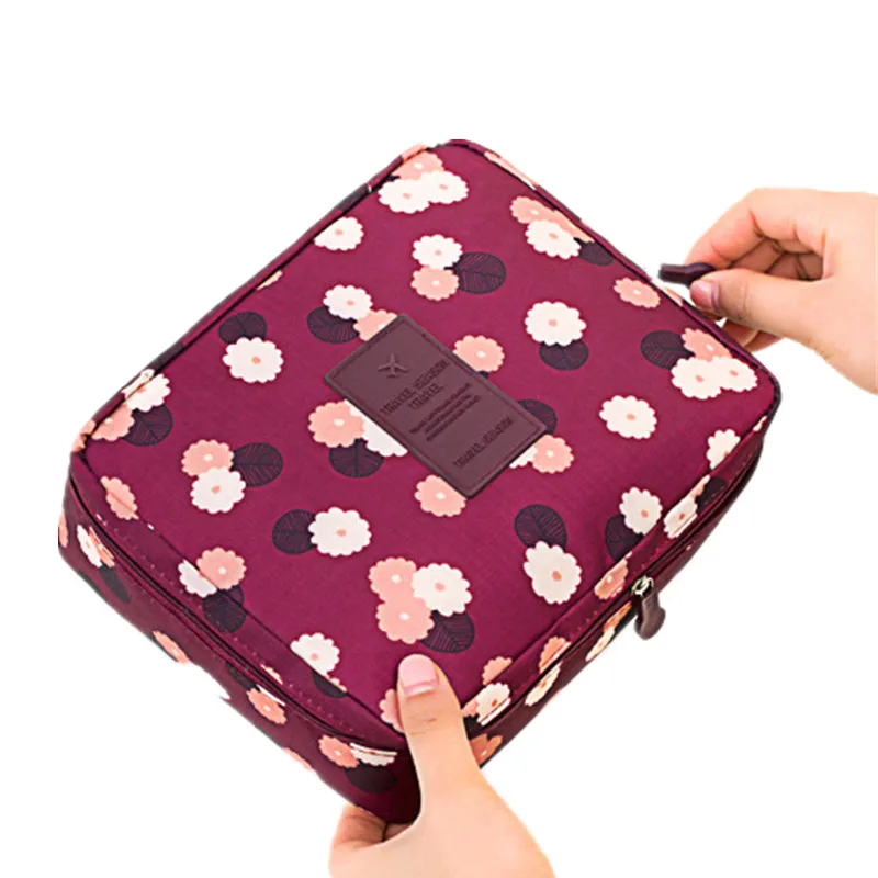 LHLYSGS Brand New Women Makeup Bag Travel Make Up Organizer kits Storage Toiletry Wash Pouch Case Beauty Cosmetic | Багаж и сумки