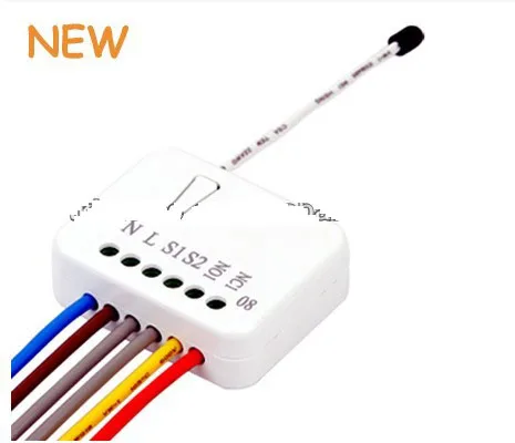 Беспроводной Z-Wave Рольставни Контроллер TZ08/z-wave шторы модуль управления с