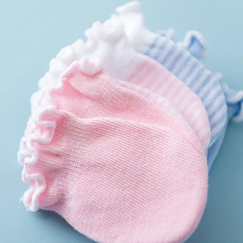 4 пары/Детские футболки для новорожденных Сезон осень зима перчатки Анти