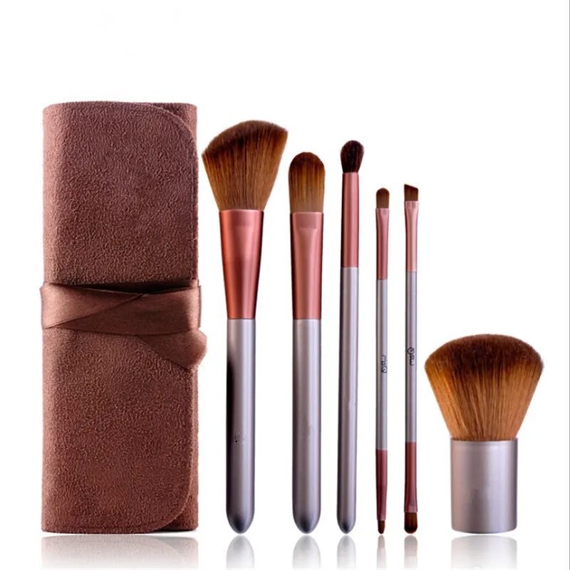 6 шт. Pro Набор Кистей Для Макияжа Пудра Тени Век Карандаш Глаз Губ Кисти наборы B1002 |