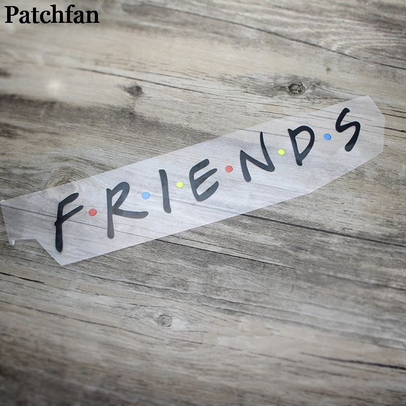 Patchfan с надписью ТВ шоу Friends (друзья) &quotсделай сам&quot термопресс наклейки заплаты
