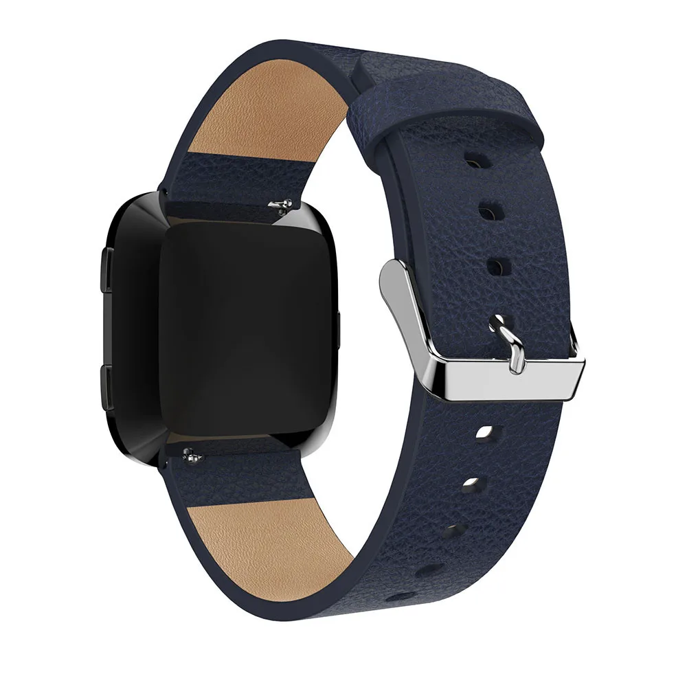 Замена часы группа кожа наручные часы ремешок браслет ремень для fitbit versa браслет для смарт-часов Новое поступление года