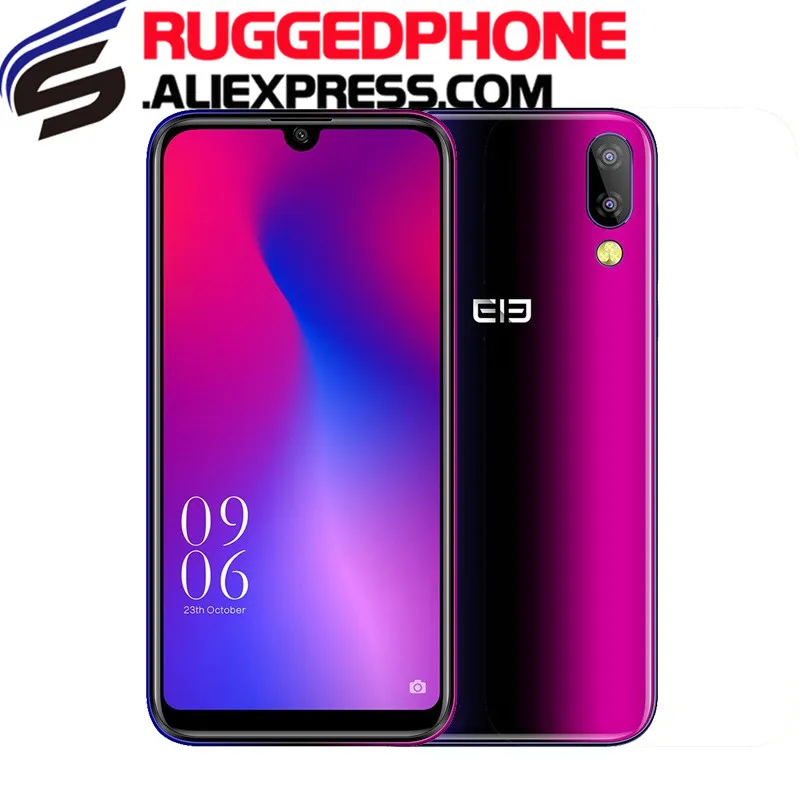 Elephone A6 Mini 5 71 дюймов Android 9 0 экран капли воды мобильный телефон 6761 четырехъядерный