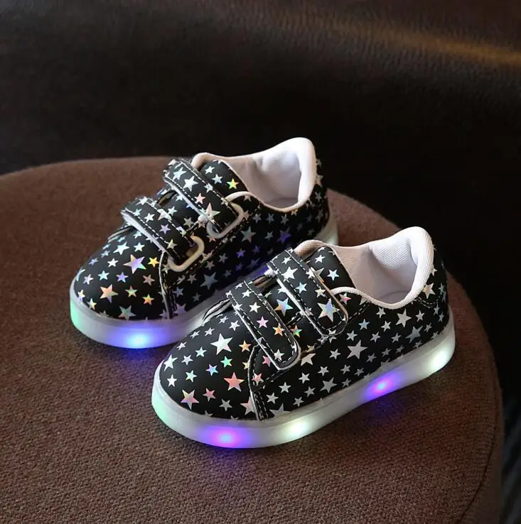 Kinder Schuhe Mit Licht 2017 нейтральный светодиодный светильник спортивный |