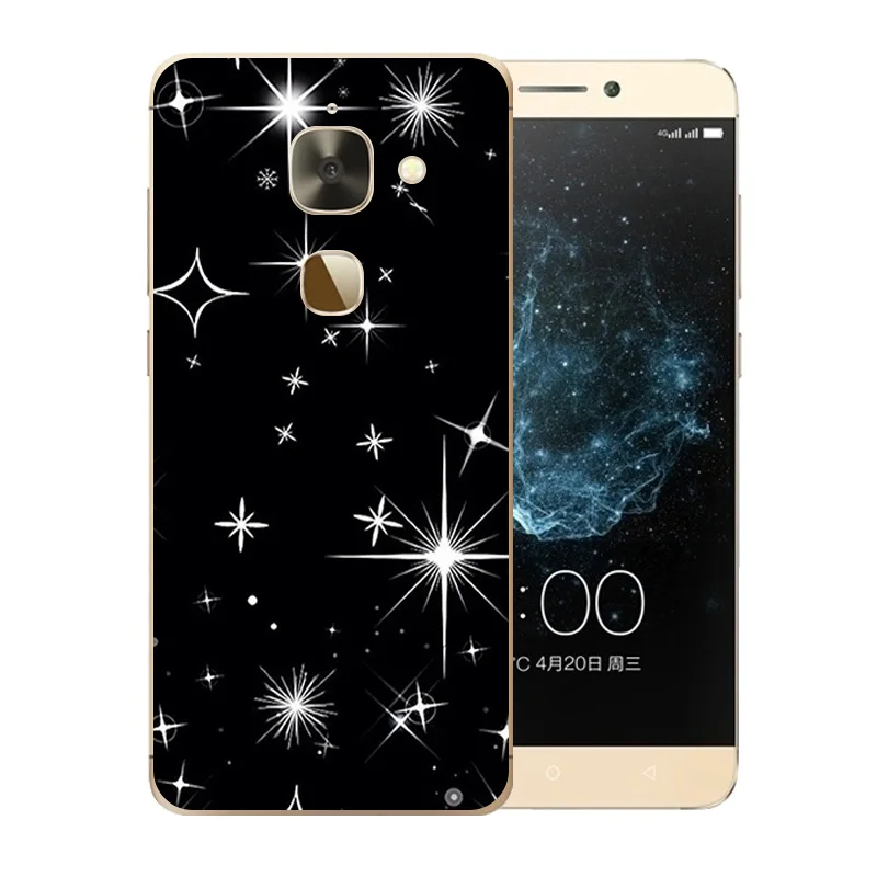 5.5 inch For Letv LeEco Le Eco 2 / Pro Phone Case Soft Silicone TPU Bag Colorful Pattern for back Cover |